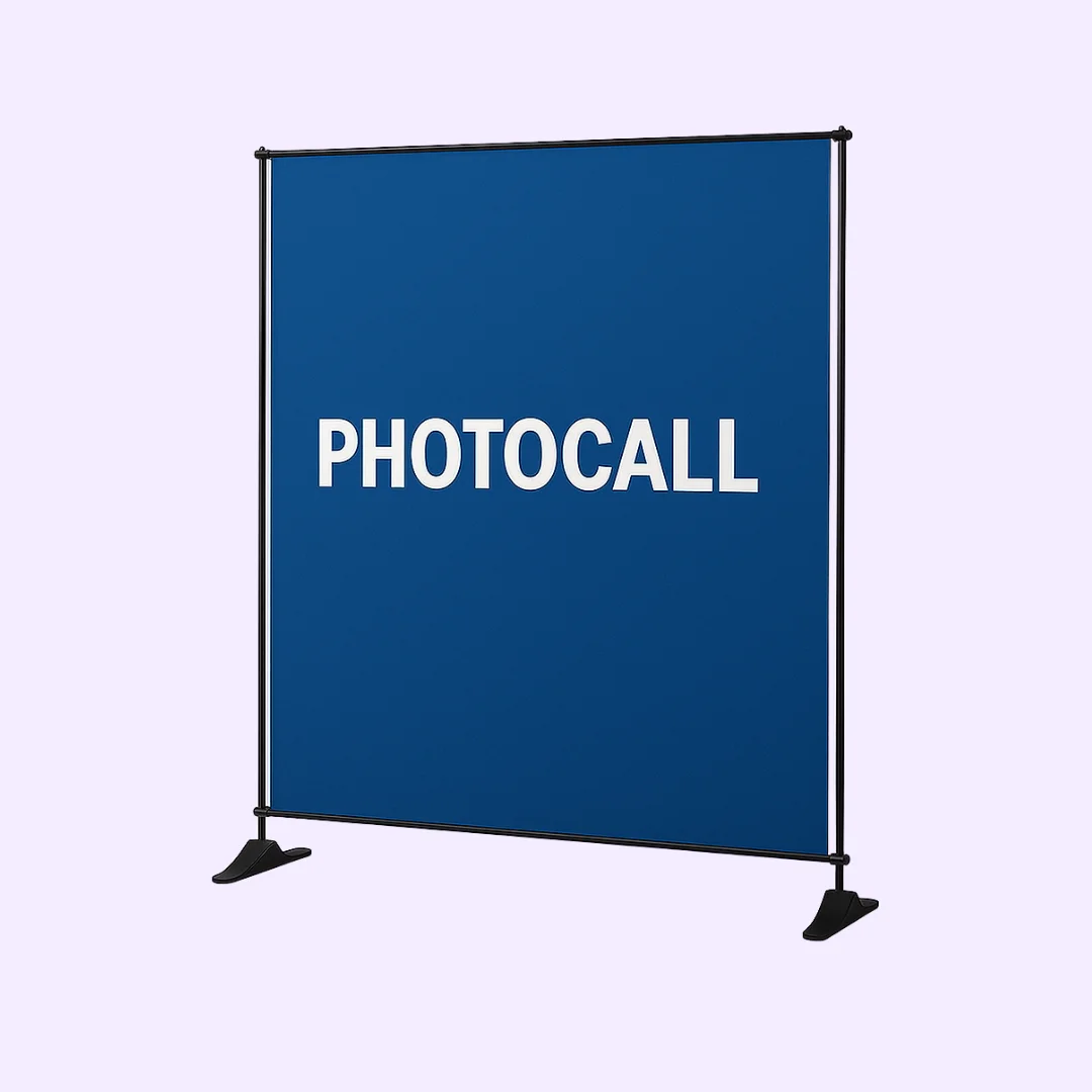 Photocall Publicitaire Personnalisé