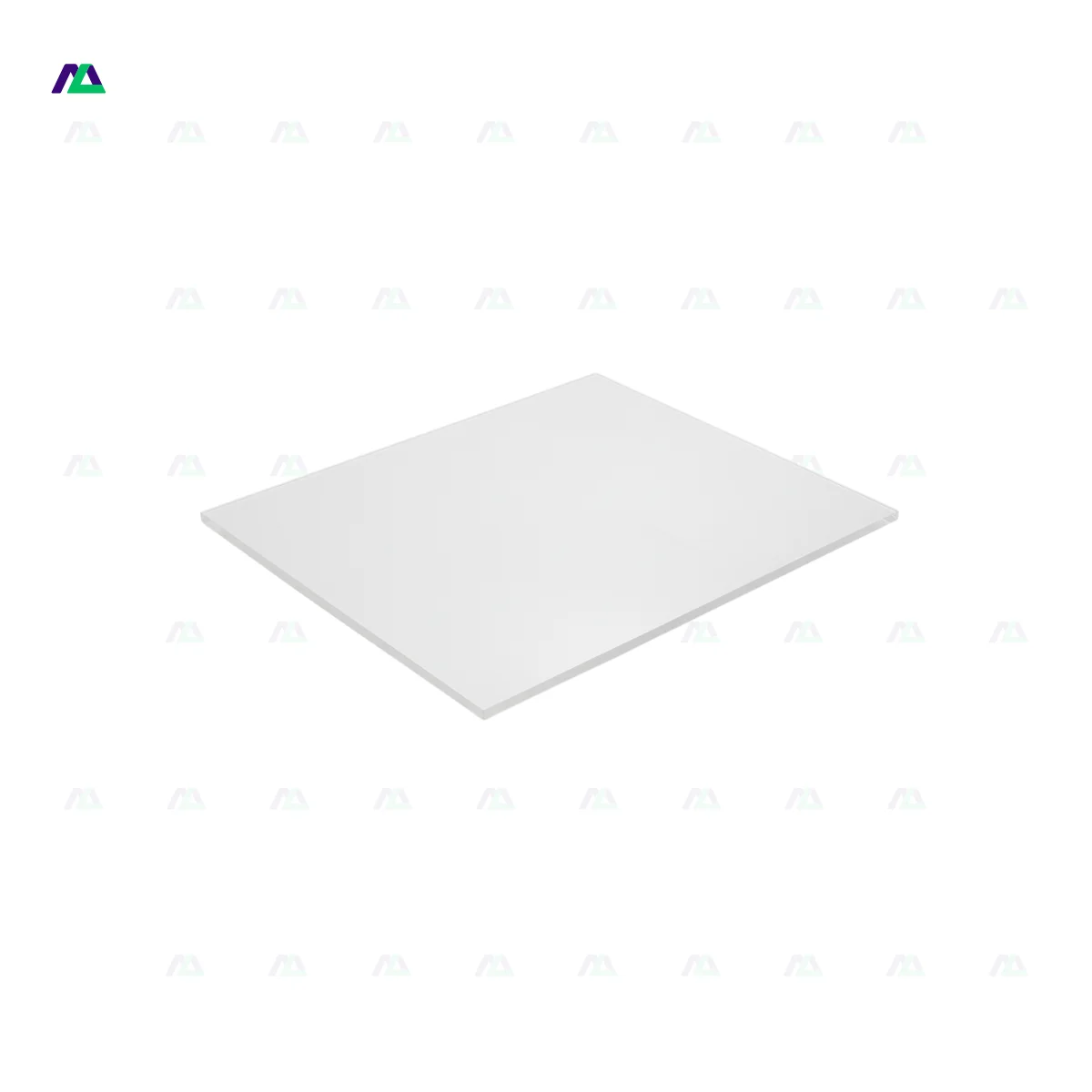 Plaque PMMA (plexiglas) opal blanc