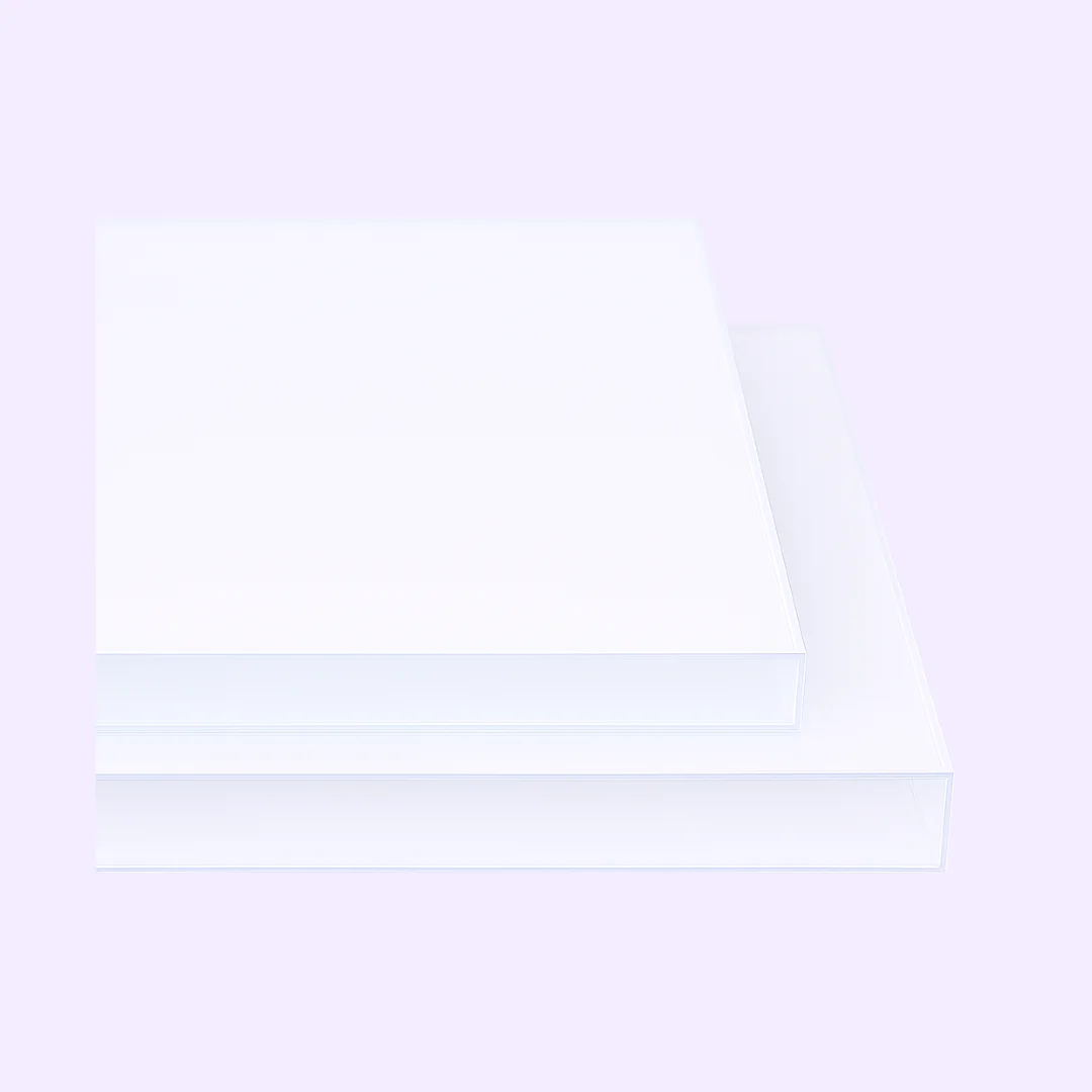 Plaque Polycarbonate Plein Transparent