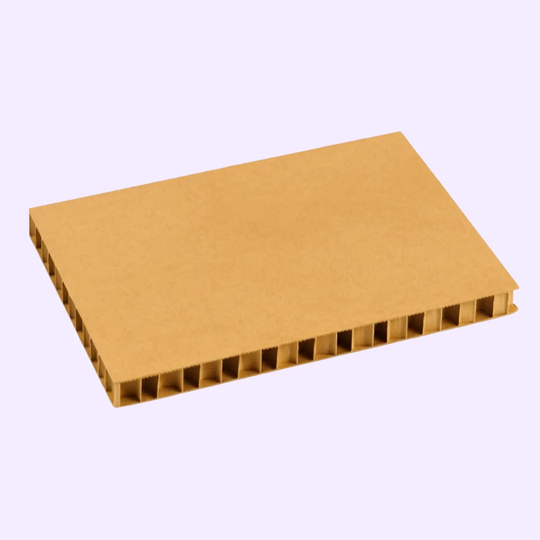 Plaque Carton Nid d’Abeille Kraft